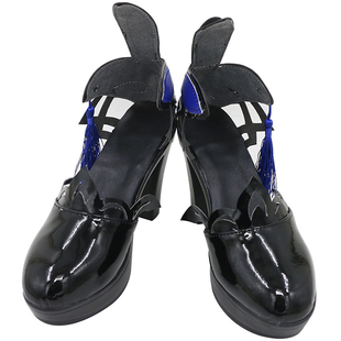 原神刻晴霓裾翩跹cos鞋cosplay鞋子高跟鞋支持来图定制定做