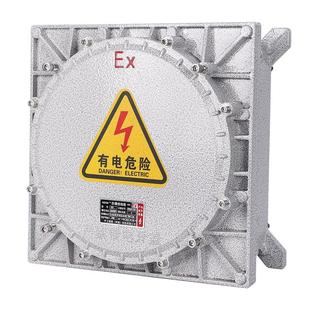 防爆接线箱配电柜IIC铝合金空工业控制柜开关触摸屏成套定制检修