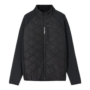 ellessee小贝壳秋冬新款运动短款棉服男拼接保暖透气内搭外套夹克