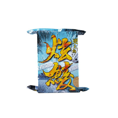 黑鸭子炫鲮抛竿方块饵浓腥花生味