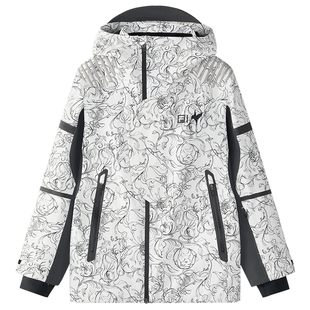 FILA | JAMES JEAN联名斐乐童装儿童滑雪服男童中大童户外外套