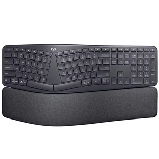 罗技ERGO K860人体工学系列商用无线蓝牙人体工学键盘掌托办公