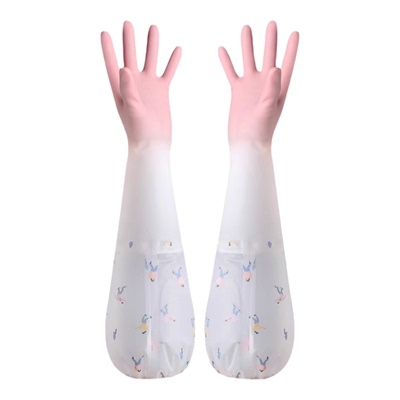 家务手套加绒耐用加厚洗碗洗衣服