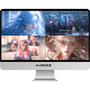 动态电脑桌面美化远程笔记本系统优化Nexus雨滴音频定制音乐响应