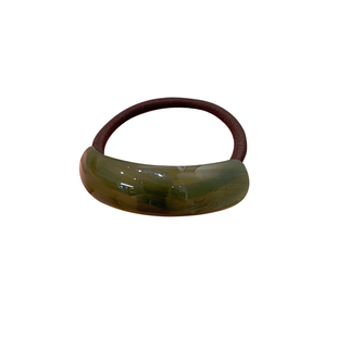 韩国简约弧形发圈女高级感耐用扎低马尾丸子头绳复古通勤百搭头饰