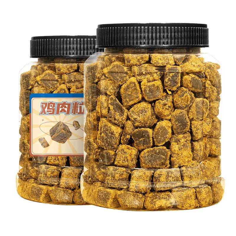 鸡肉粒高蛋白鸡胸肉干减低零食卡脂肥餐熟食即食健身代餐饱腹食品