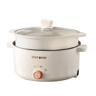 德国全自动一体电炒锅智能电煮锅不粘电热火锅多功能料理锅烹饪锅