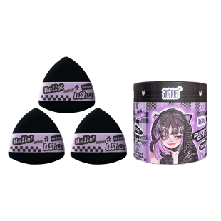 荔树甜辣系列粉扑棉花糖粉扑气垫绒面蜜粉饼粉底液海绵会干湿两用