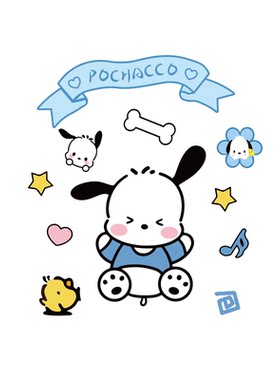 博尼亚三丽鸥立体墙贴