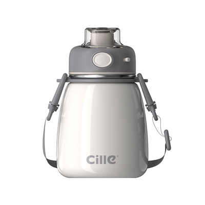 希乐卡通316不锈钢带吸管