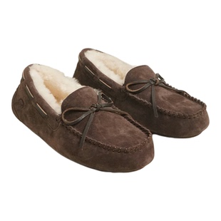 17号的下午| 韦恩经典好穿羊皮毛一体毛茸茸加绒豆豆鞋乐福鞋女