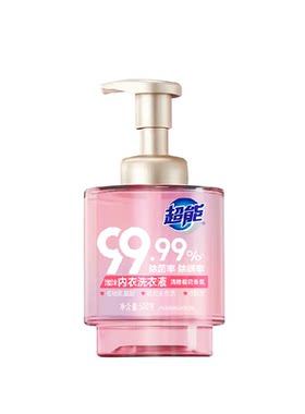 超能泡沫内衣洗衣液樱花香氛