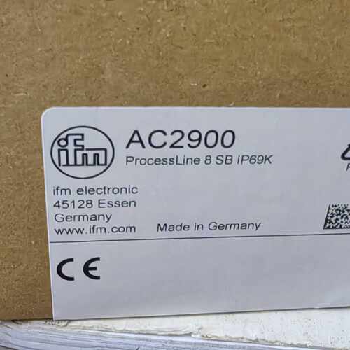 议价IFM易福门AC2900 ProcessLine 8 SB IP69K模块，全新原厂，议