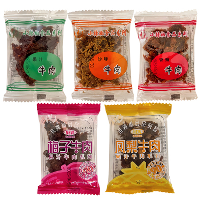小辣椒上海沙嗲味250g果汁牛肉干