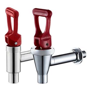 原装电热开水器水龙头 全铜双牙 水桶开水炉开关配件 3分3.5分4分