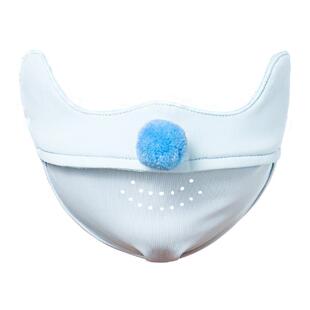 米度狗儿童防晒口罩女童夏季薄款透气立体防紫外线搞怪遮阳面罩男