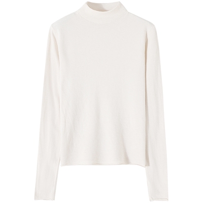 半高领修身显瘦新款韩系针织衫