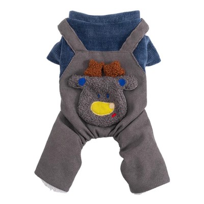 狗狗四脚衣服加厚秋冬季保暖新款