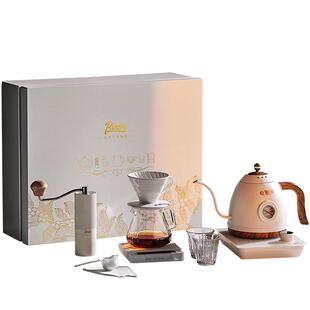 Bincoo手冲咖啡壶套装礼盒咖啡器具全套手磨咖啡机温控壶新年礼物