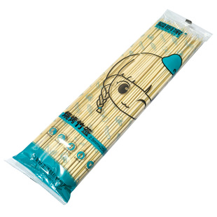 爱厨家2.5mm*25cm烧烤竹签商用批发串串香麻辣烫钵钵鸡一次性签子