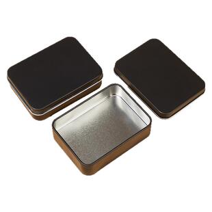 翻盖盒穿戴甲片美容包装盒药丸眼药水剪刀收纳盒天地盖开窗首饰盒