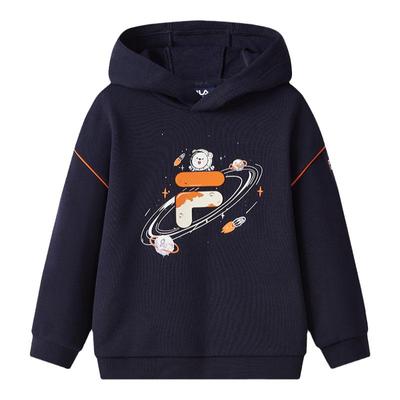 FILA斐乐男童抗菌驱螨连帽卫衣