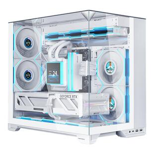 【新品首发】联力包豪斯O11 VISION M三面玻璃全景海景房MATX机箱
