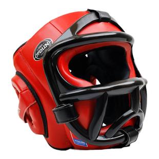 五龙拳击头盔全防护成人儿童全封闭护头搏击训练护头散打护具头套