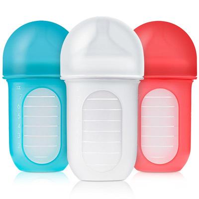 boon婴幼儿宽口防胀气硅胶奶瓶