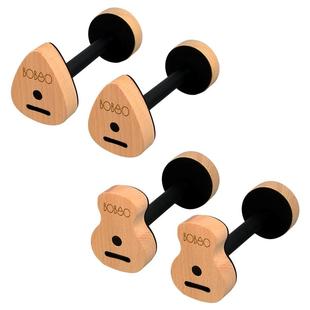 随身吉他放置架立式落地支架便携实木家用民谣古典尤克里里小架子