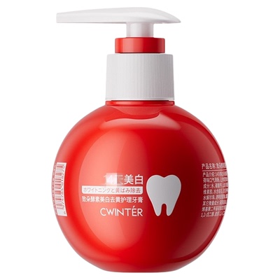 小苏打无氟净白去黄牙膏青少年