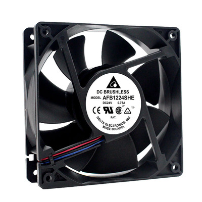 AFB1224HHE DC24V 0.45A原装台达DELTA 120*120*38变频器轴流风扇