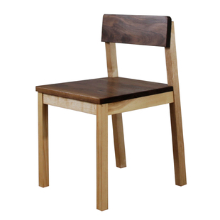 北欧全实木餐椅黑胡桃木白蜡椅子餐桌椅家用靠背书桌椅工厂店家具