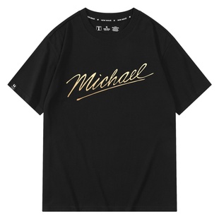 MichaelJackson迈克尔杰克逊周边t恤半袖男女短袖夏季cos痛衣服