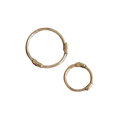 9K黄金Jennie同款耳骨环耳环