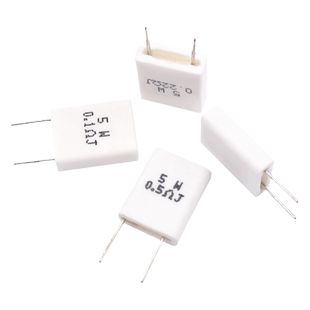 5W无感水泥电阻 0.1/0.15/0.22/0.25/0.33/0.5Ω 欧 ΩJ R 精度5%