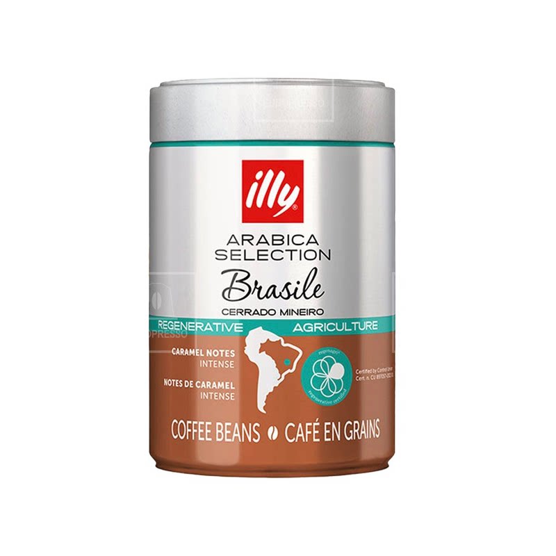 illy Arabica Selection巴西咖啡豆250g阿拉比卡咖啡特色浓缩咖啡