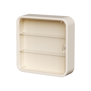 星星人盲盒收纳展示架壁挂式上墙透明防尘适用泡泡玛特手办展示盒