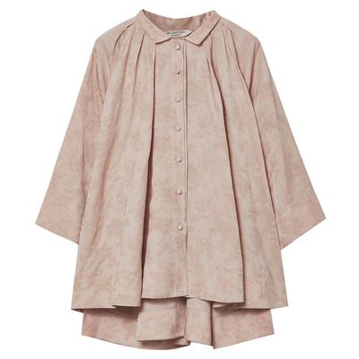 EXCEPTION提花插肩袖短外套