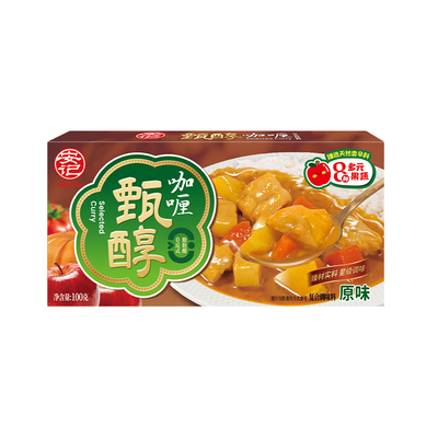 安记甄醇咖哩块儿童爱吃营养果蔬