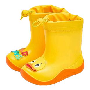 泰兰尼斯儿童雨鞋四季新款男童雨靴儿童女孩雨鞋宝宝雨鞋防水雨靴