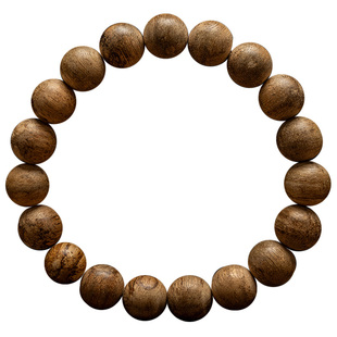 【凉韵通透】柬埔寨沉香手串11mm*8.7g天然老菩萨料佛珠手链保真