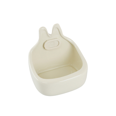 umi食盆宠物兔子喂食器陶瓷食盆
