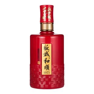 板城 和顺1975喜庆版38度4瓶整箱装浓香型粮食白酒婚宴节日用酒