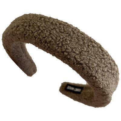 诗情画意毛绒高颅顶发箍