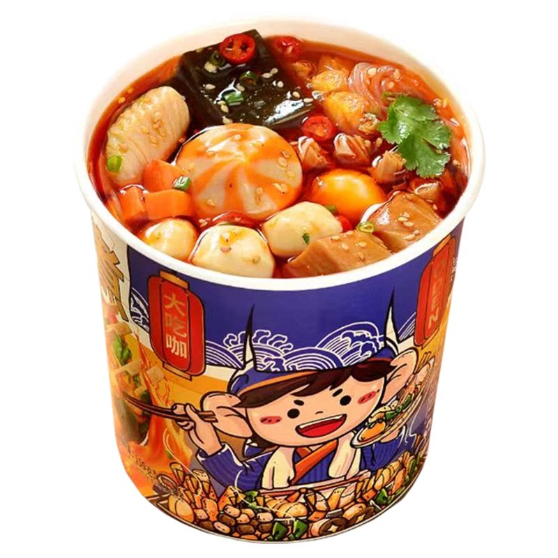 班干部酸辣粉麻酱粉花甲粉关东煮