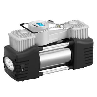 尤利特300W车载充气泵SUV越野车皮卡双缸高压汽车用轮胎打气泵12V