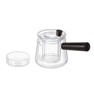 吉谷侧把茶壶高硼硅耐热玻璃泡茶壶煮茶壶功夫茶具套装灵珑TY21