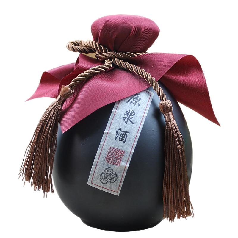 酒瓶空瓶高档小陶瓷酒壶白酒土陶酒坛500ml小酒壶一斤装陶瓷酒瓶