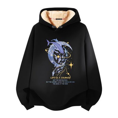 真维斯加绒卫衣男款青少年上衣男